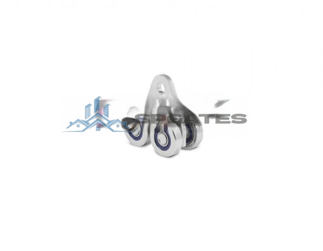 Ролтэк тележка 213.RC59 с отверстием закругленная